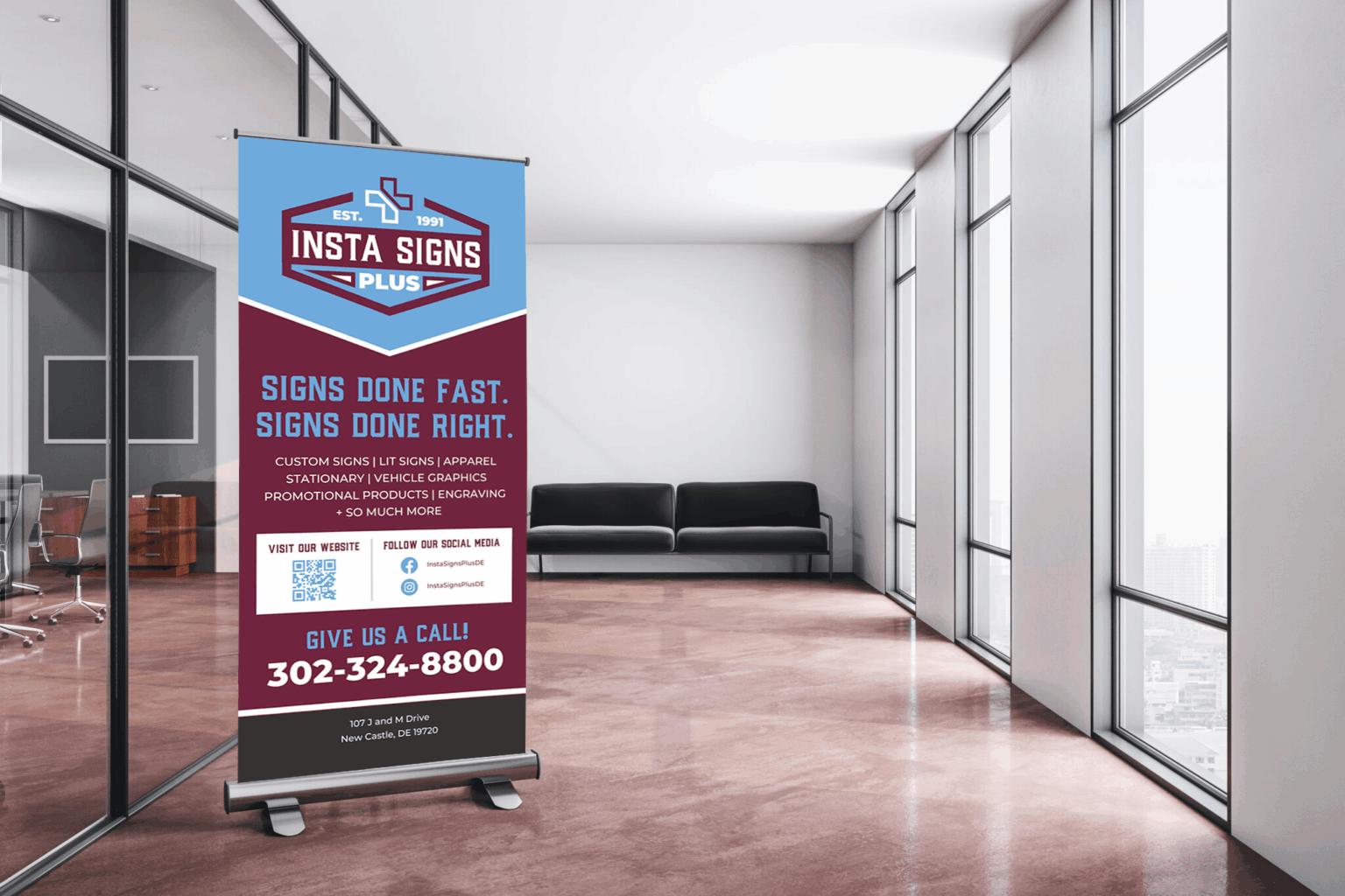 Sign Companies in Brookside, DE - Insta Signs Plus | Delaware Signs
